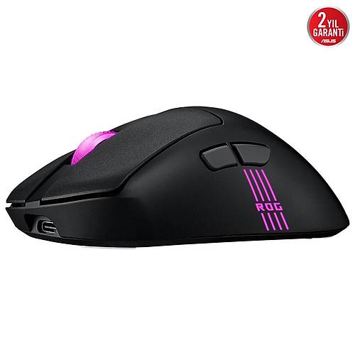 Asus Rog G Kers II Orgn P722 Oyuncu Siyah Mouse   