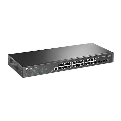 TP-LINK OMADA TL-SG3428X 24 PORT GIGABIT L2 4 COMBO SFP SLOTLU YNETLEBLR SWITCH