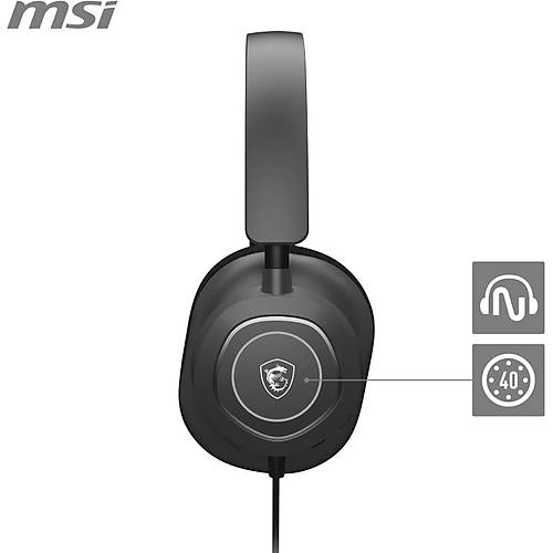 Msi Gg Maestro 300 Gaming Headset Usb C Kulak�st� Kulakl�k