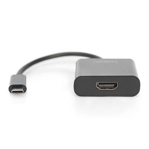 Digitus Type-C Erkek to HDMI Dii evirici (4K)