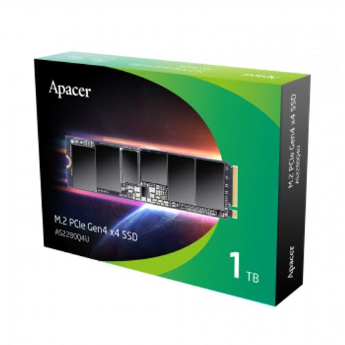 Apacer AS2280P4X-1 1TB 7400-7000 MB/s M.2 PCIe Gen4x4 SSD (AP1TBAS2280Q4U-1)