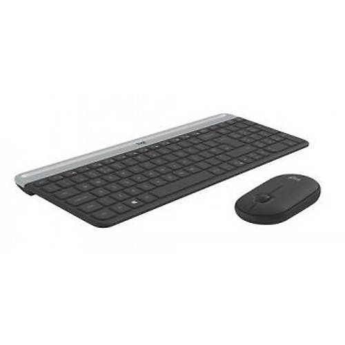 Logitech Mk470 Usb Kablosuz Klavye Mouse Set Siyah 920-009435
