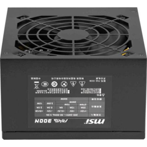 Msi MAG A300N-H 300W Power Supply