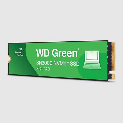 Western Digital Green SN3000 500GB WDS500G4G0E PCI-4.0 5000-4200MB/s M2 Ssd