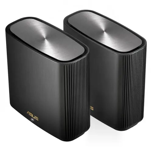 ASUS ZenWiFi XT8 Kablosuz Mesh Sistemi AX6600 WiFi6 Tri-Band AiProtection Pro AiMesh Siyah 2'L� Router