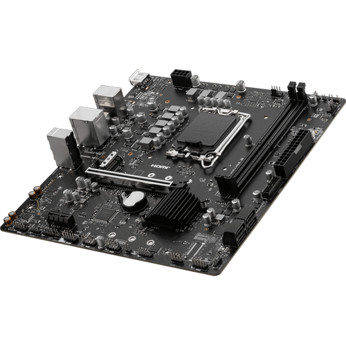 MSI MB PRO B760M-B DDR4 SOKET 1700 DDR4 4800(OC) PCI-E ,M.2 USB3.2 HDMI, 1x 2,5G LAN mATX