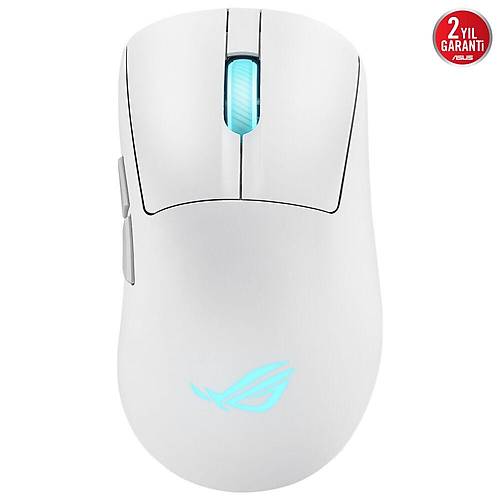 Asus Rog Kers II Orgn P722 Oyuncu Beyaz Mouse  