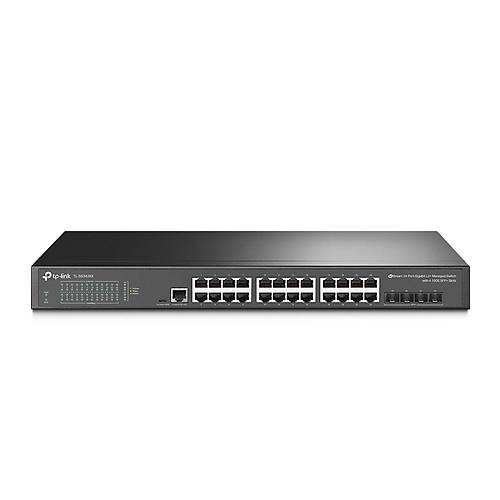TP-LINK OMADA TL-SG3428X 24 PORT GIGABIT L2 4 COMBO SFP SLOTLU YNETLEBLR SWITCH