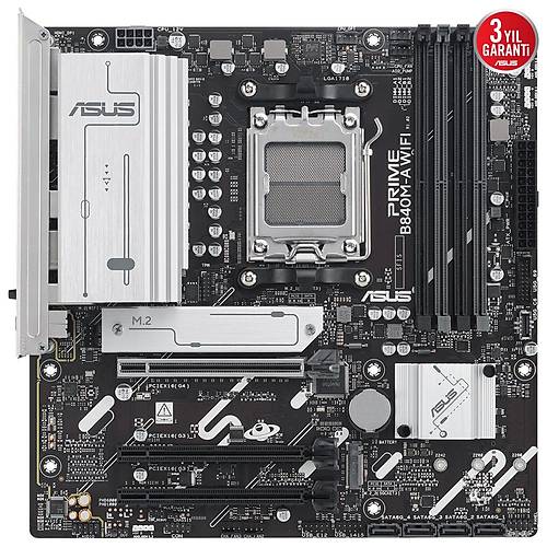 ASUS PRIME B840M-A WIFI AMD� DDR5 mATX ANAKART