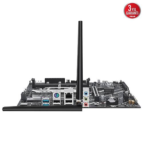 ASUS PRIME H810MA WIFI INTEL H810 LGA1851 DDR5 6400 DP HDMI CIFT M2 USB3 2 AX WIFI BT AURA RGB MATX 6+1+1+1 GUC ASAMALARI ASUS 5X PROTECTION III READY FOR ADVANCED AI PC