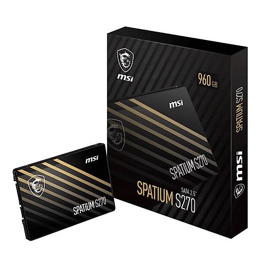Msi Spat�um S270 960GB  SATA 2.5'' 500/450Mbs Ssd