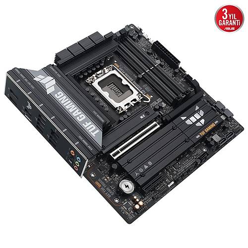 ASUS TUF GAMING B860M PLUS Intel B860 LGA1851 DDR5 8800 DP HDMI TypeC 3x M2 USB3 2 Gen 2x2 AURA RGB 2 5Gbit LAN mATX 12+1+2+1 G Aamalar 1xGen5 M2 Ready for Advanced AI PC