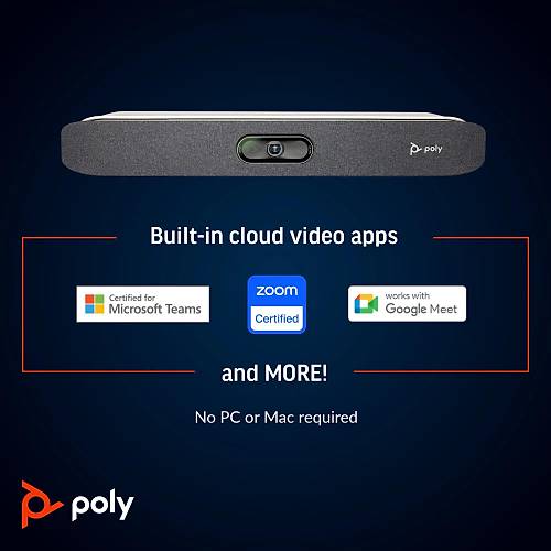 POLY STUDO X30 VDEO BAR & TC8 KONTROL NTES 83Z46AA + 3 YIL GARANT PAKET