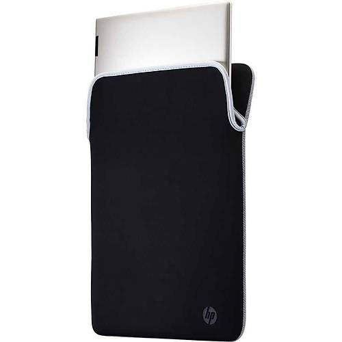 HP 2F2J1AA REVERSIBLE PROTECTIVE BLACK/SILVER 14.1 LAPTOP SLEEVE
