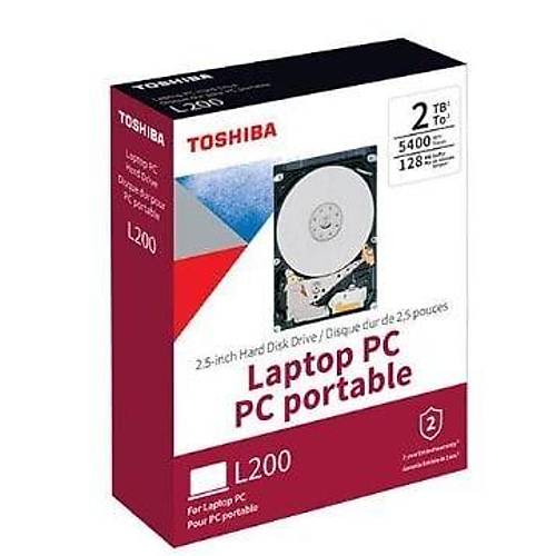 Toshiba 2TB Sata 3.0 5400RPM 128MB 2.5'' Dahili Notebook Diski