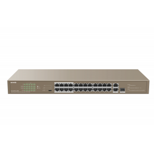 TENDA TEF1126P-24-250W 24PORT 10/100 YNETLEMEZ POE SWITCH