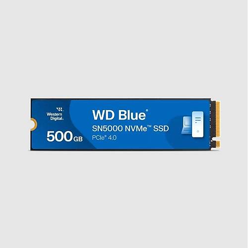 Western Digital Blue SN5000 500GB WDS500G4B0E PCI-4.0 5000-4000MB/s M2 Ssd