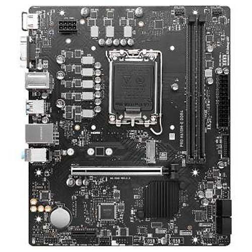MS� PRO H610M-E DDR4 3200MHZ M.2 MATX 1700P