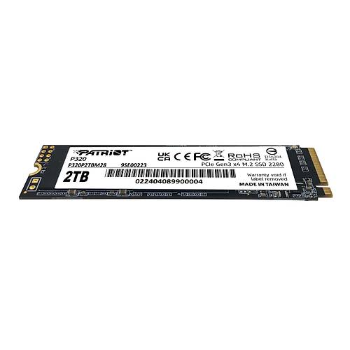 Patriot P320 2TB 3000/2200MB/s NVMe M.2 SSD Disk (P320P2TBM28)