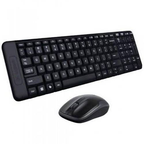 LOGTECH MK220 KABLOSUZ SET MM Q TR USB SYAH 920-003163