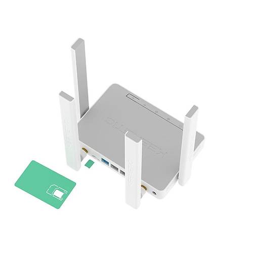 Keenetic Runner KN-2212-01-EU 4G N300 Wi-Fi Mesh Fiber VPN Router 4G Modem Cat4 4Port