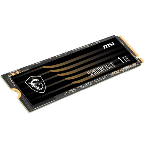 Msi Spatium M480 Pro 1TB PCIE 4.0 NVME M.2 7400/6000MB/s Ssd