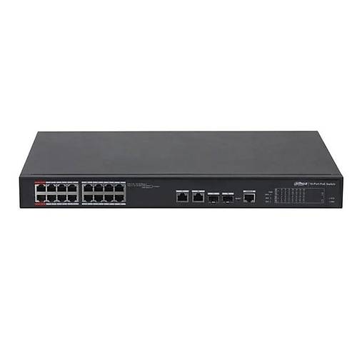 Dahua 16 Port 100Mbps PoE Switch (PFS4218-16ET-240)