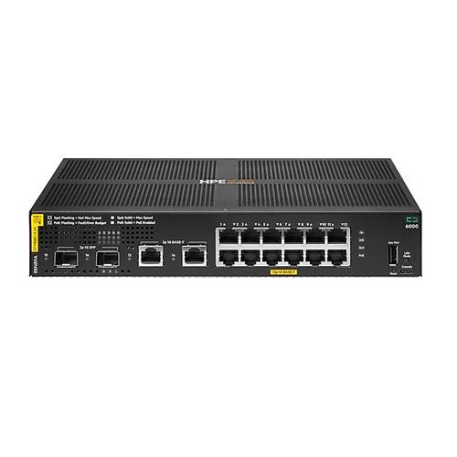Hpe Aruba 6000 12G PoE 2SFP 139W R8N89A Y�netilebilir Switch