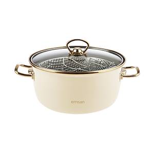 Emsan Nostalji Emaye Bej K�zartma Tenceresi