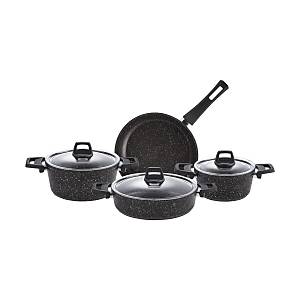 Karaca Morena Bio Granit 7 Par�a Tencere Seti