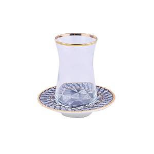 Karaca Zeugma Mozaik 12 Par�a 6 Ki�ilik �ay Seti