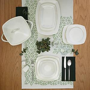 Emsan Begonya 60 Par�a 12 Ki�ilik Yemek Tak�m�