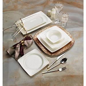 Emsan Fine Bone Amor 61 Par�a 12 Ki�ilik Yemek Tak�m�