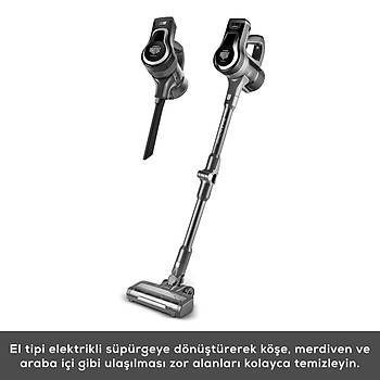 Karaca Vantuz Power Up Pro Dikey Sprge Black Chrome