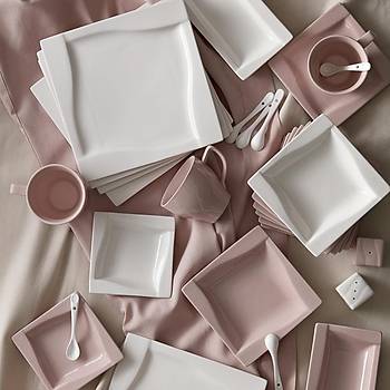 Karaca Rosalie 32 Para Kahvalt Takm Kare