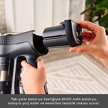 Karaca Vantuz Power Up Pro Dikey Sprge Black Chrome