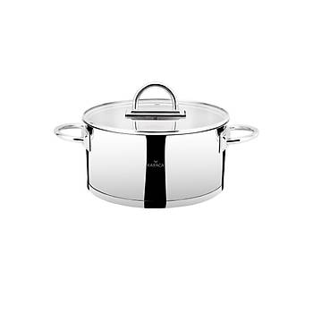 Karaca Platinum Paslanmaz elik 17 Para eyiz Tencere Seti