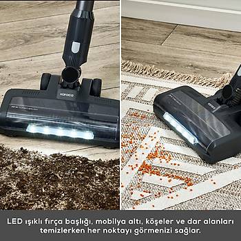 Karaca Vantuz Power Up Pro Dikey Sprge Black Chrome