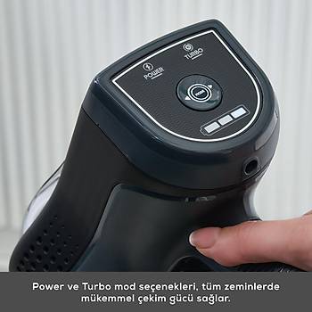 Karaca Vantuz Power Up Pro Dikey Sprge Black Chrome