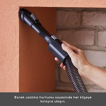 Karaca Vantuz Power Up Pro Dikey Sprge Black Chrome