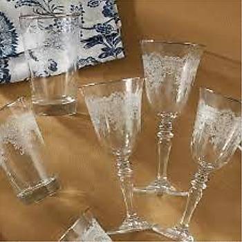 Elegant Lace Platin 25 Par�a Bardak Seti