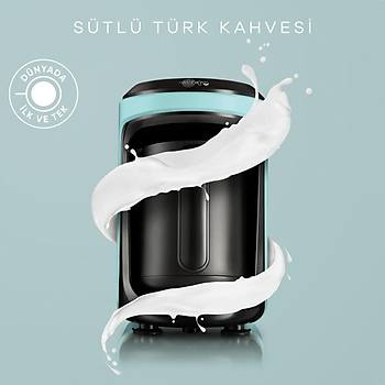 Karaca Hatýr Hüps Sütlü Türk Kahve Makinesi Aqua Green