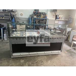 Yemeklik 6*6 �orbal�k Paslanmaz