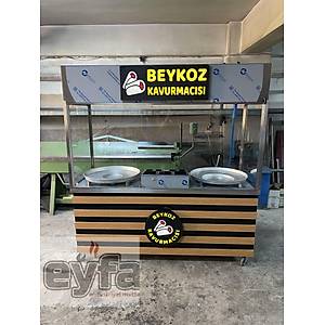 Tantuni Tezgah� 3 Taraf Komple Temperli Cam