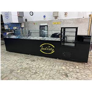 Lokma Pişirici ve Pasta Dolabı Tezgahı