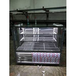 Kebap Dolabı Ön Mermer Dekorlu