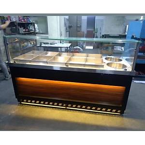 Benmari ve Yemeklik Ahşap Model 10+2