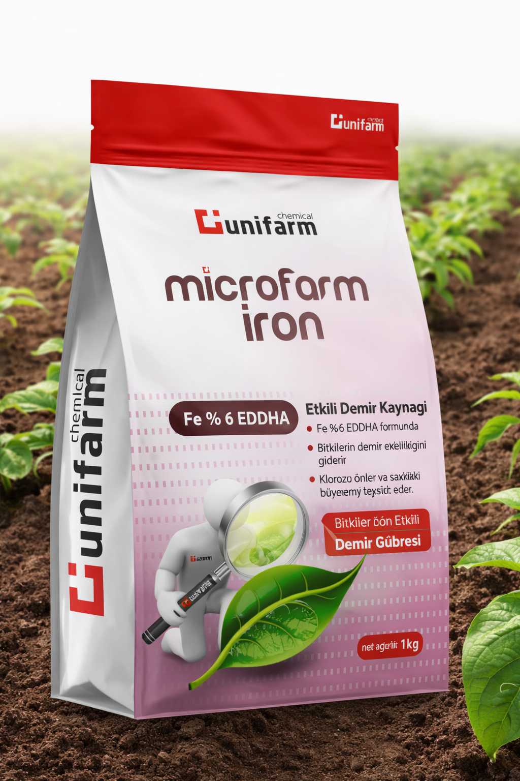 UNIFARM MICROFORM IRON %6 EDDHA 1 KG