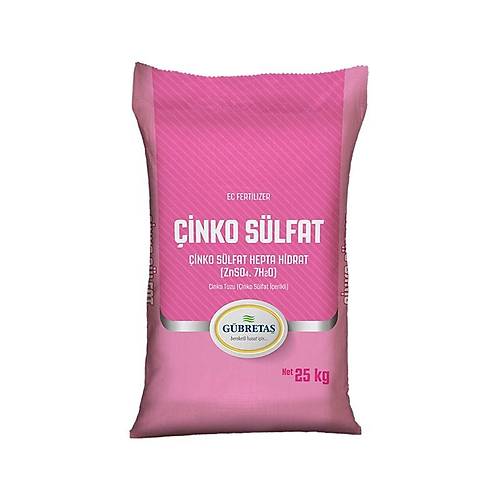 Gübre Çinko Sülfat 25 Kg