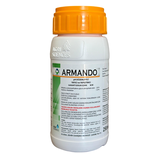 Agrisciences Armando pH Düzenleyici Yayıcı ve Yapıştırıcı 250 Ml